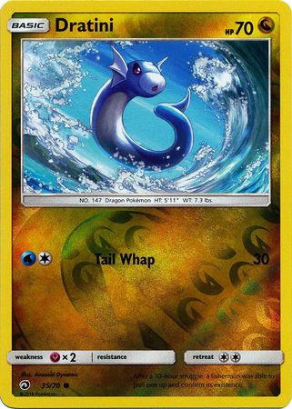 Dratini - 35/70 - Common - Reverse Holofoil