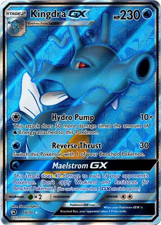 Kingdra GX (Full Art) - 66/70 - Ultra Rare