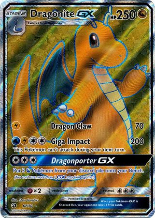 Dragonite GX (Full Art) - 67/70 - Ultra Rare