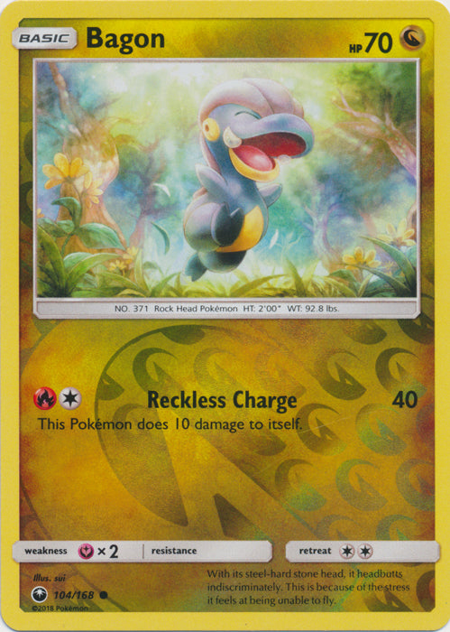 Bagon - 104/168 - Common - Reverse Holofoil