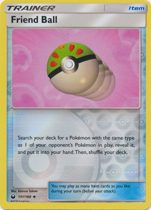 Friend Ball - 131/168 - Uncommon - Reverse Holofoil
