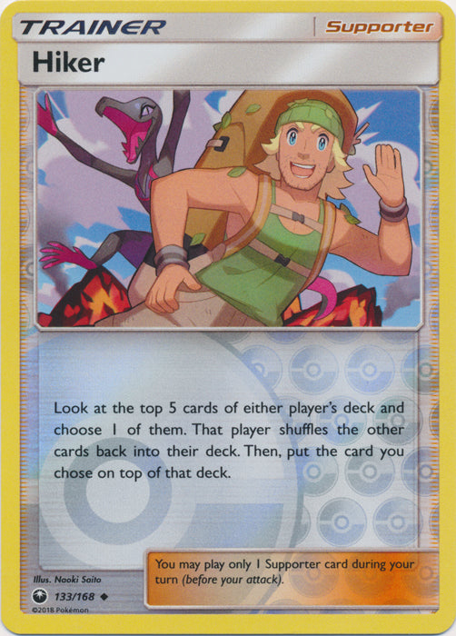 Hiker - 133/168 - Uncommon - Reverse Holofoil