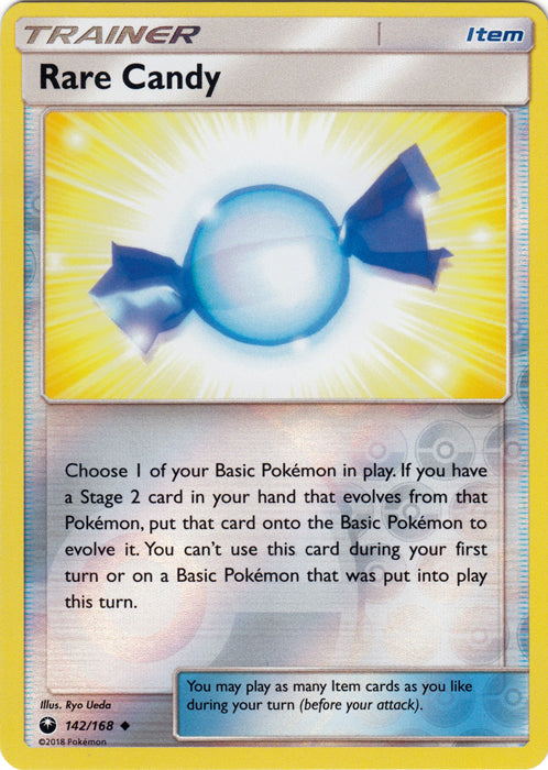 Rare Candy - 142/168 - Uncommon - Reverse Holofoil