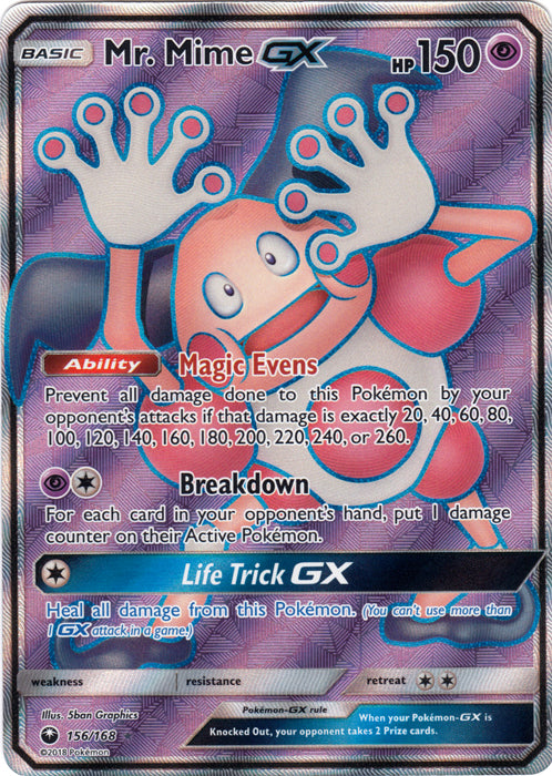 Mr. Mime GX (Full Art) - 156/168 - Ultra Rare