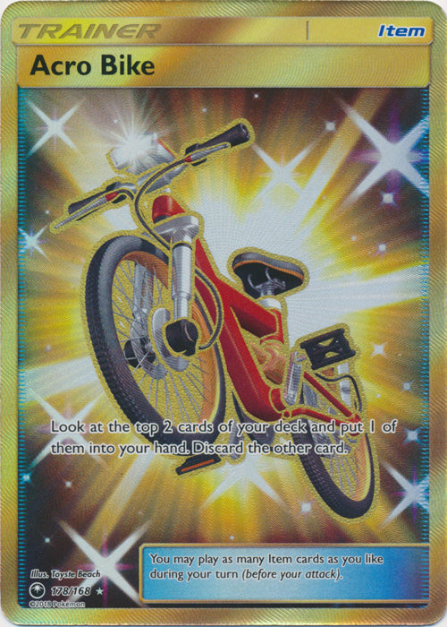 Acro Bike (Secret) - 178/168 - Secret Rare