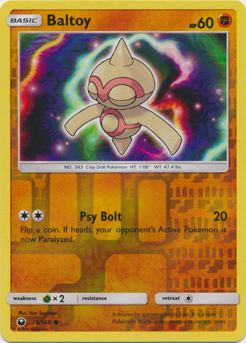 Baltoy - 78/168 - Common - Reverse Holofoil