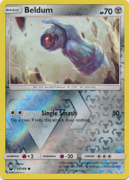 Beldum - 93/168 - Common - Reverse Holofoil