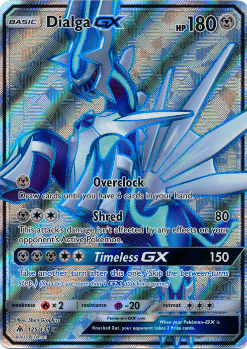 Dialga GX (Full Art) - 125/131 - Ultra Rare