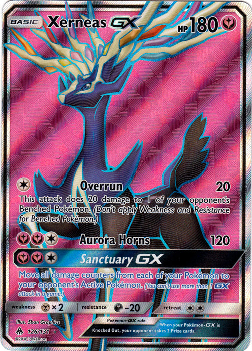 Xerneas GX (Full Art) - 126/131 - Ultra Rare
