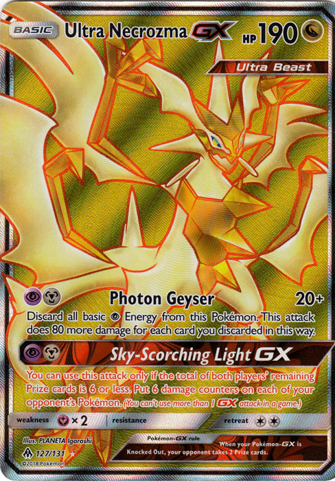 Ultra Necrozma GX (Full Art) - 127/131 - Ultra Rare