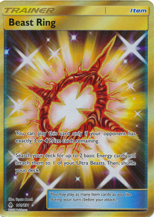 Beast Ring (Secret) - 141/131 - Secret Rare
