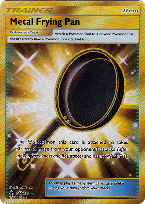 Metal Frying Pan (Secret) - 144/131 - Secret Rare