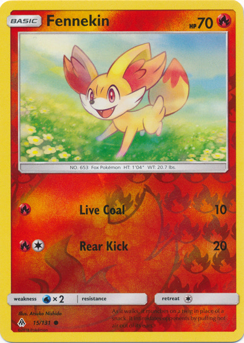 Fennekin - 15/131 - Common - Reverse Holofoil