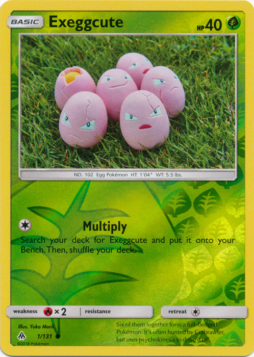 Exeggcute - 1/131 - Common - Reverse Holofoil