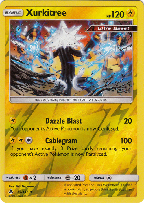 Xurkitree - 39/131 - Rare - Reverse Holofoil