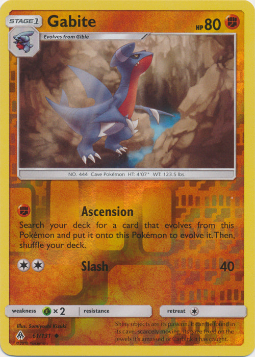 Gabite - 61/131 - Uncommon - Reverse Holofoil