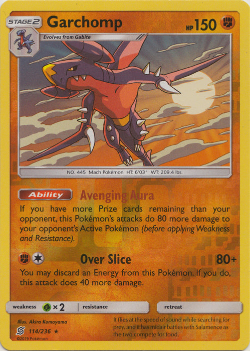 Garchomp - 114/236 - Reverse Holofoil Rare