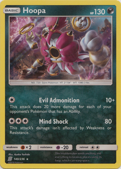 Hoopa - 140/236 - Holo Rare