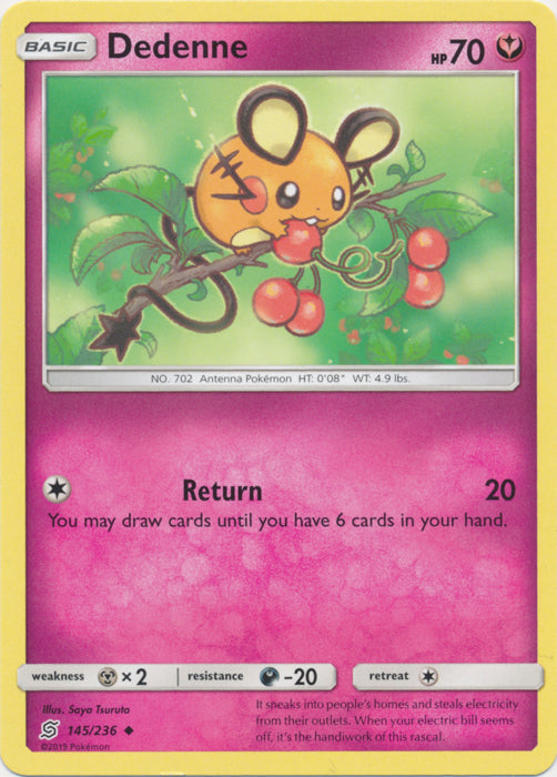Dedenne - 145/236 - Uncommon