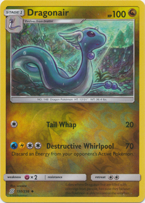 Dragonair - 150/236 - Uncommon - Reverse Holofoil