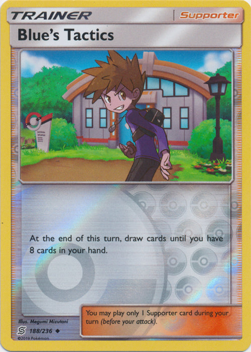 Blue's Tactics - 188/236 - Uncommon - Reverse Holofoil
