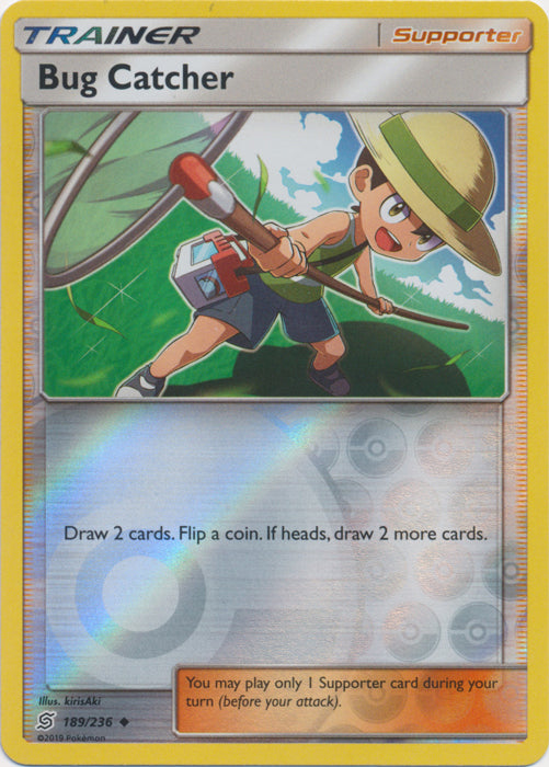 Bug Catcher - 189/236 - Uncommon - Reverse Holofoil