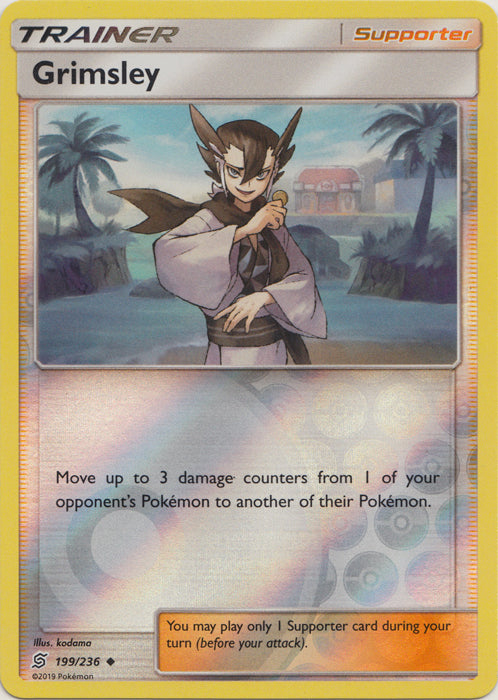 Grimsley - 199/236 - Uncommon - Reverse Holofoil