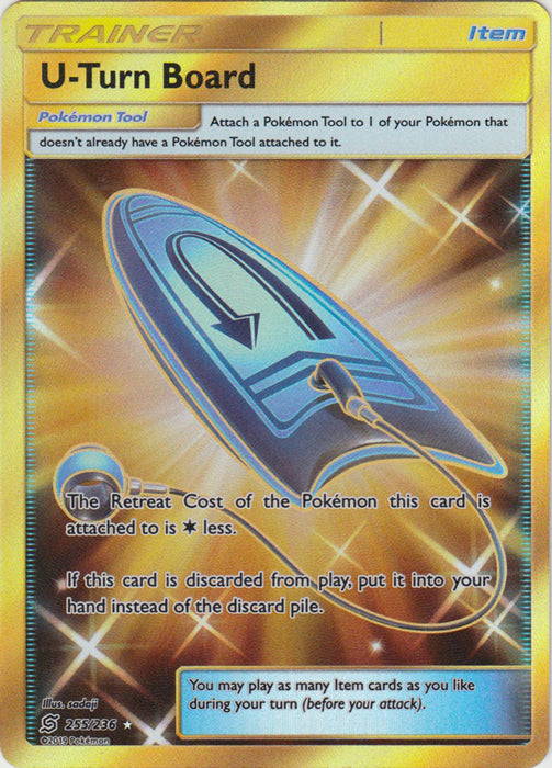 U-Turn Board (Secret) - 255/236 - Secret Rare