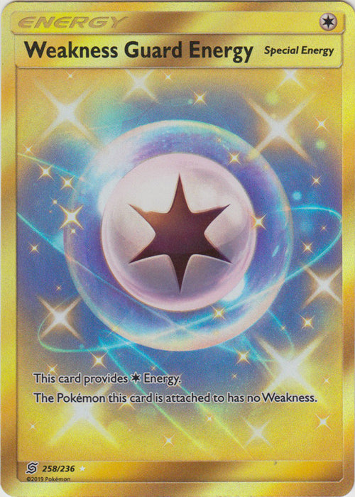 Weakness Guard Energy (Secret) - 258/236 - Secret Rare