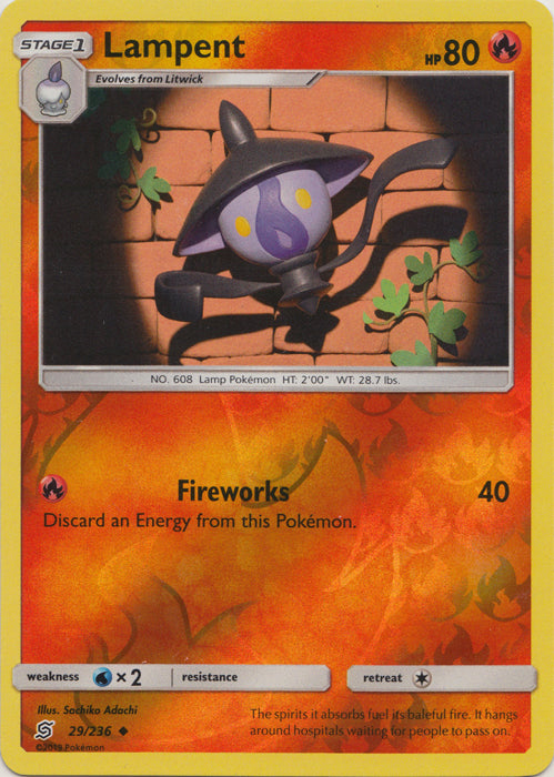 Lampent - 29/236 - Uncommon - Reverse Holofoil