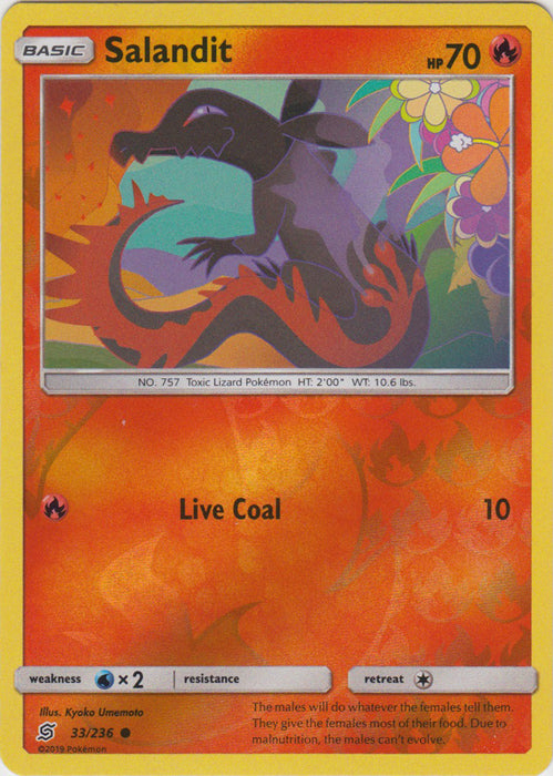 Salandit - 33/236 - Common - Reverse Holofoil