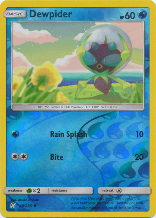Dewpider - 48/236 - Common - Reverse Holofoil