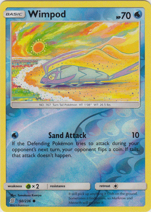 Wimpod - 50/236 - Common - Reverse Holofoil