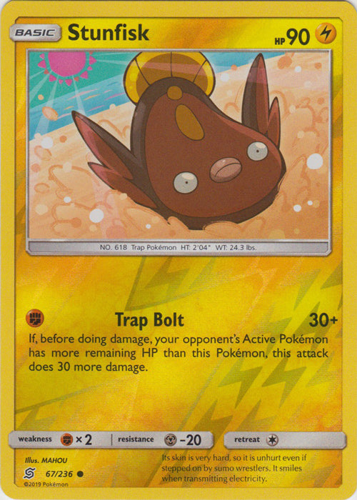 Stunfisk - 67/236 - Common - Reverse Holofoil