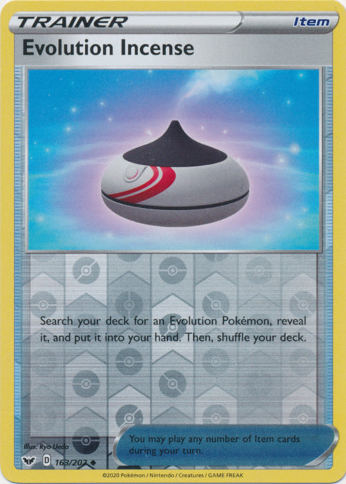 Evolution Incense - 163/202 - Uncommon - Reverse Holo