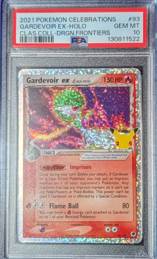 PSA 10 Gardevoir EX 93/101