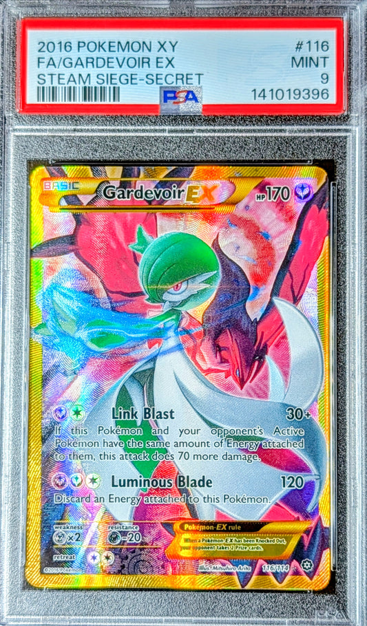 PSA 9 Gardevoir EX 116/114