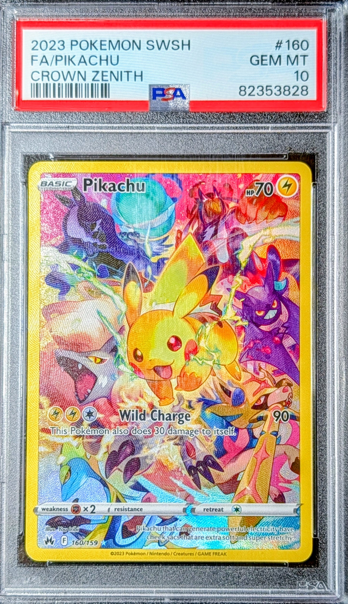 PSA 10 Pikachu 160/159