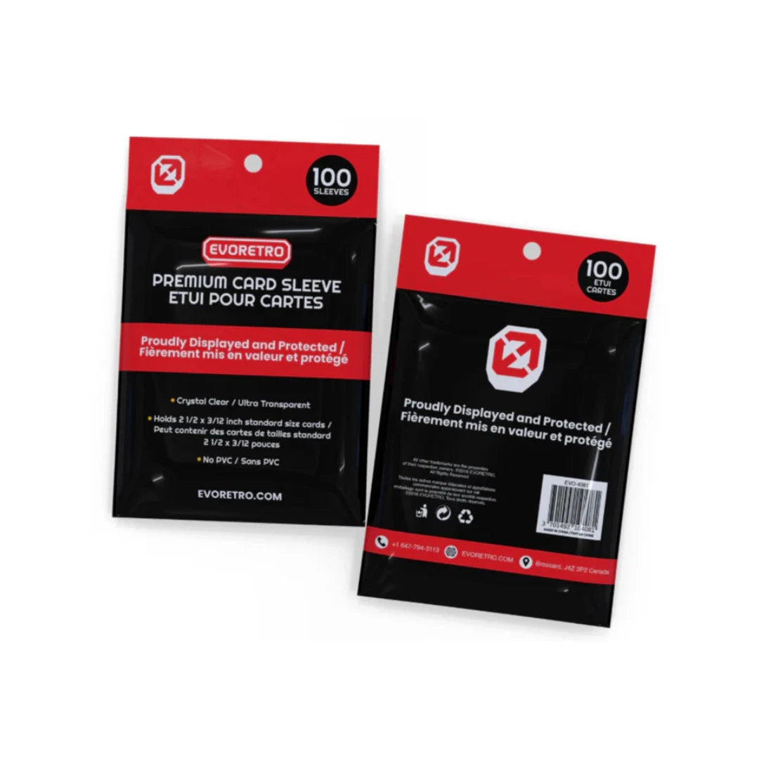 EVORETRO Premium Card Sleeves (100/pack)
