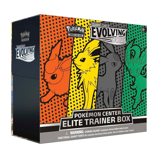 Pokemon Center Evolving Skies Elite Trainer Box (Flareon)