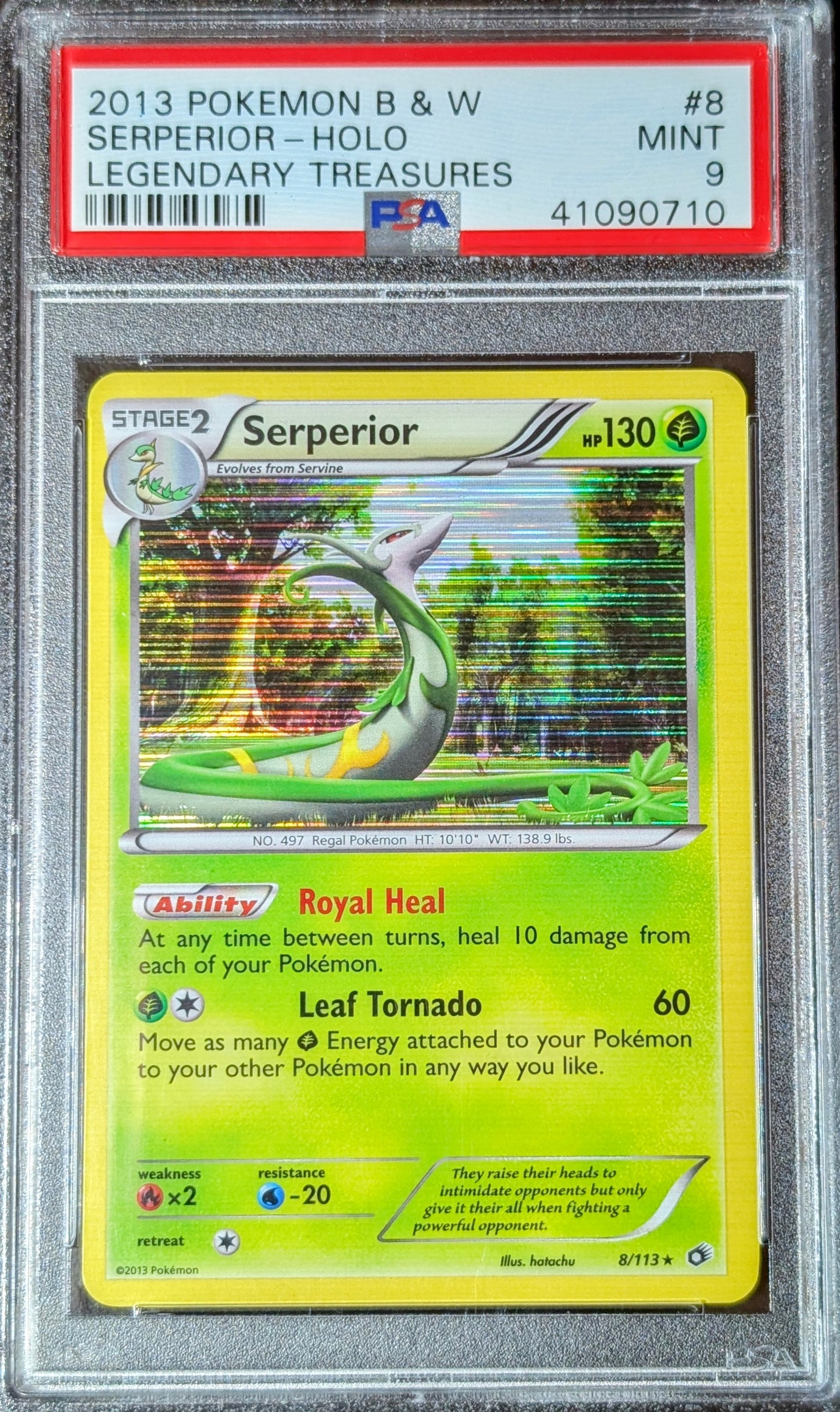 PSA 9 Serperior 8/113