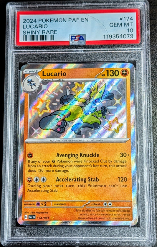 PSA 10 Lucario 174/091