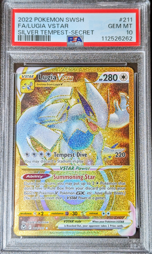 PSA 10 Lugia VSTAR 211/195