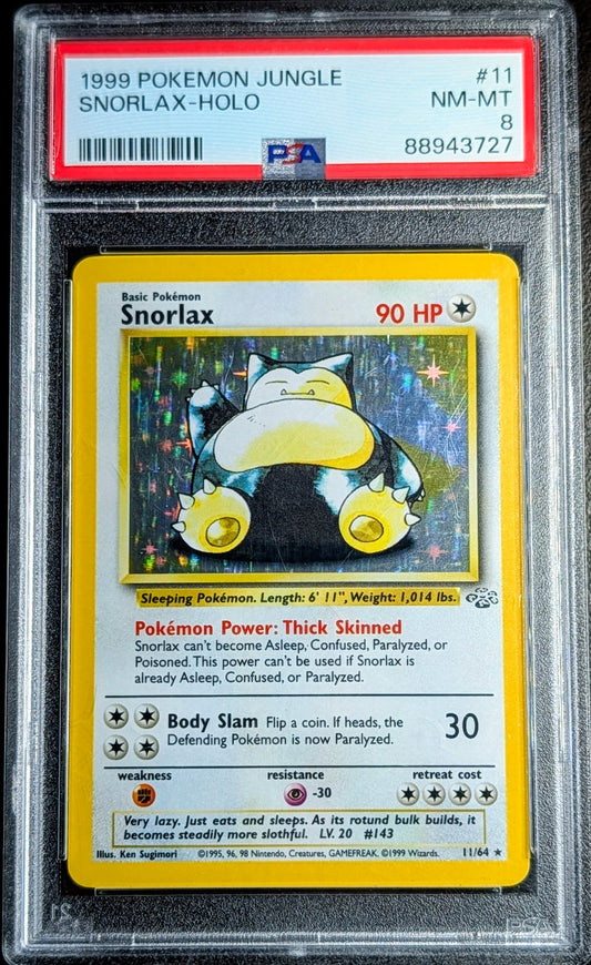 PSA 8 Snorlax 11/64