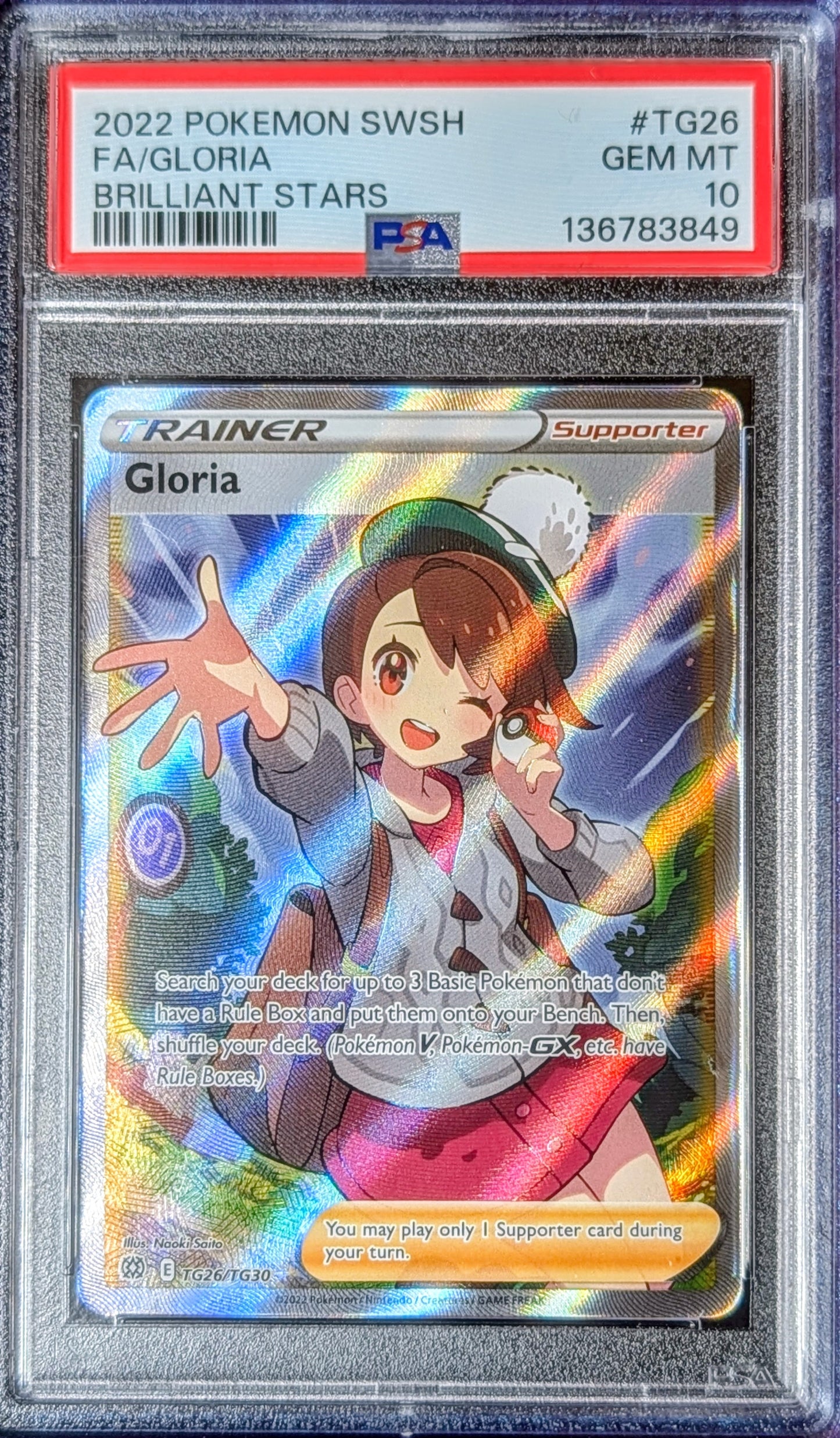 PSA 10 Gloria TG26/TG30