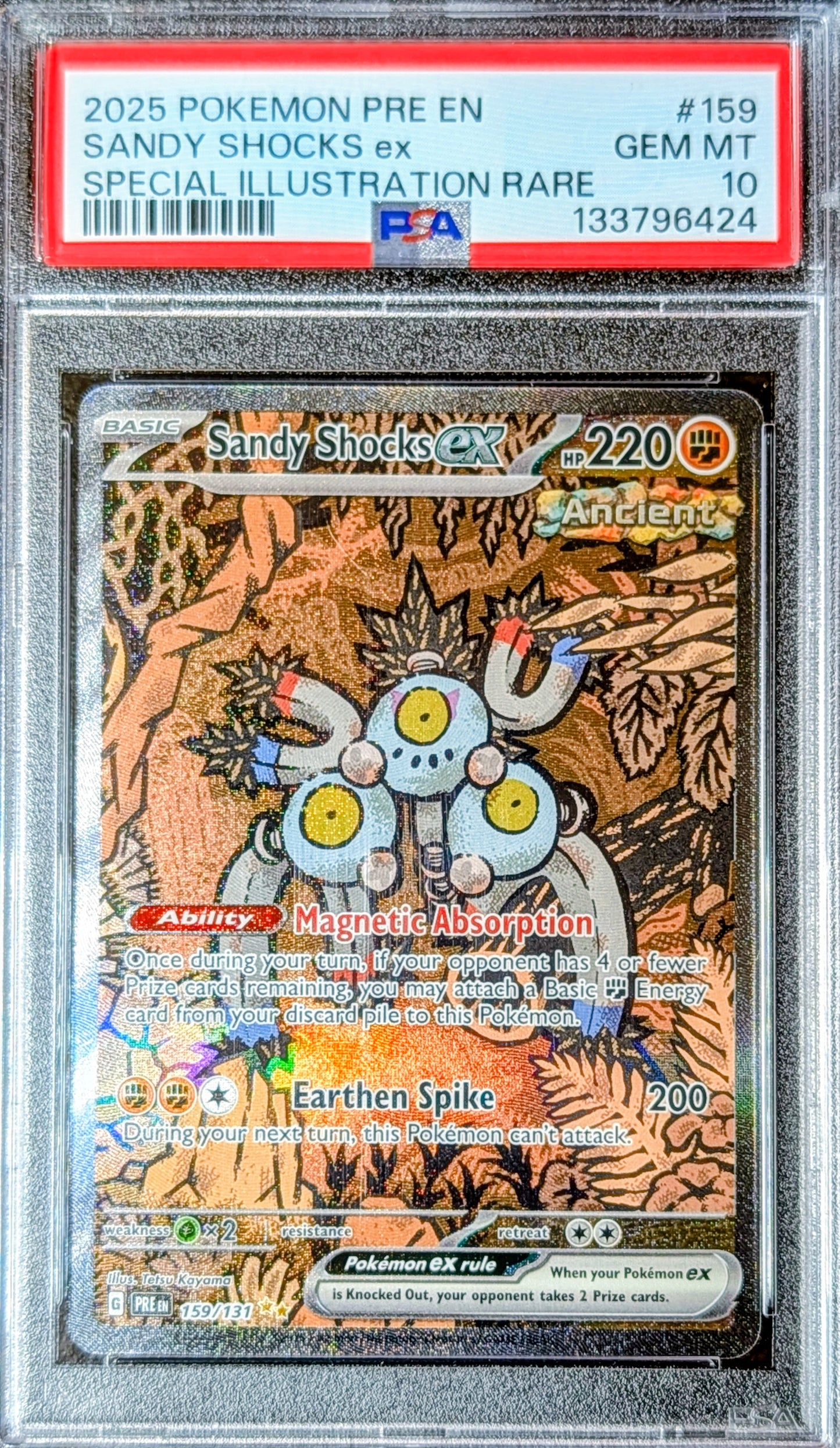 PSA 10 Sandy Shocks EX 159/131