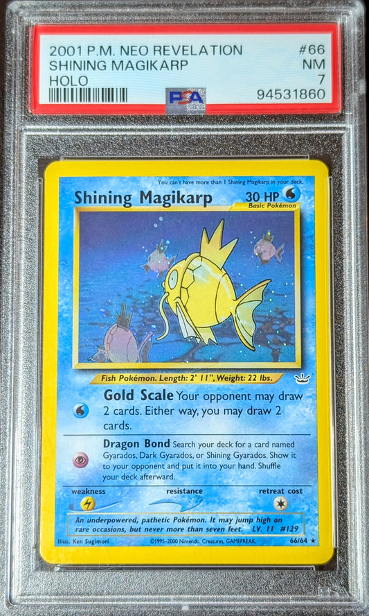 PSA 7 Shining Magikarp 66/64