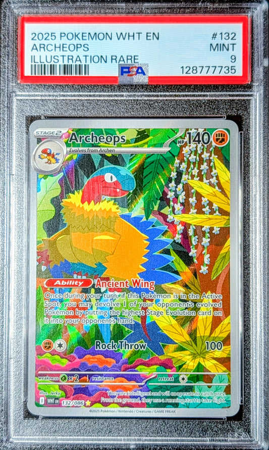 PSA 9 Archeops 132/086