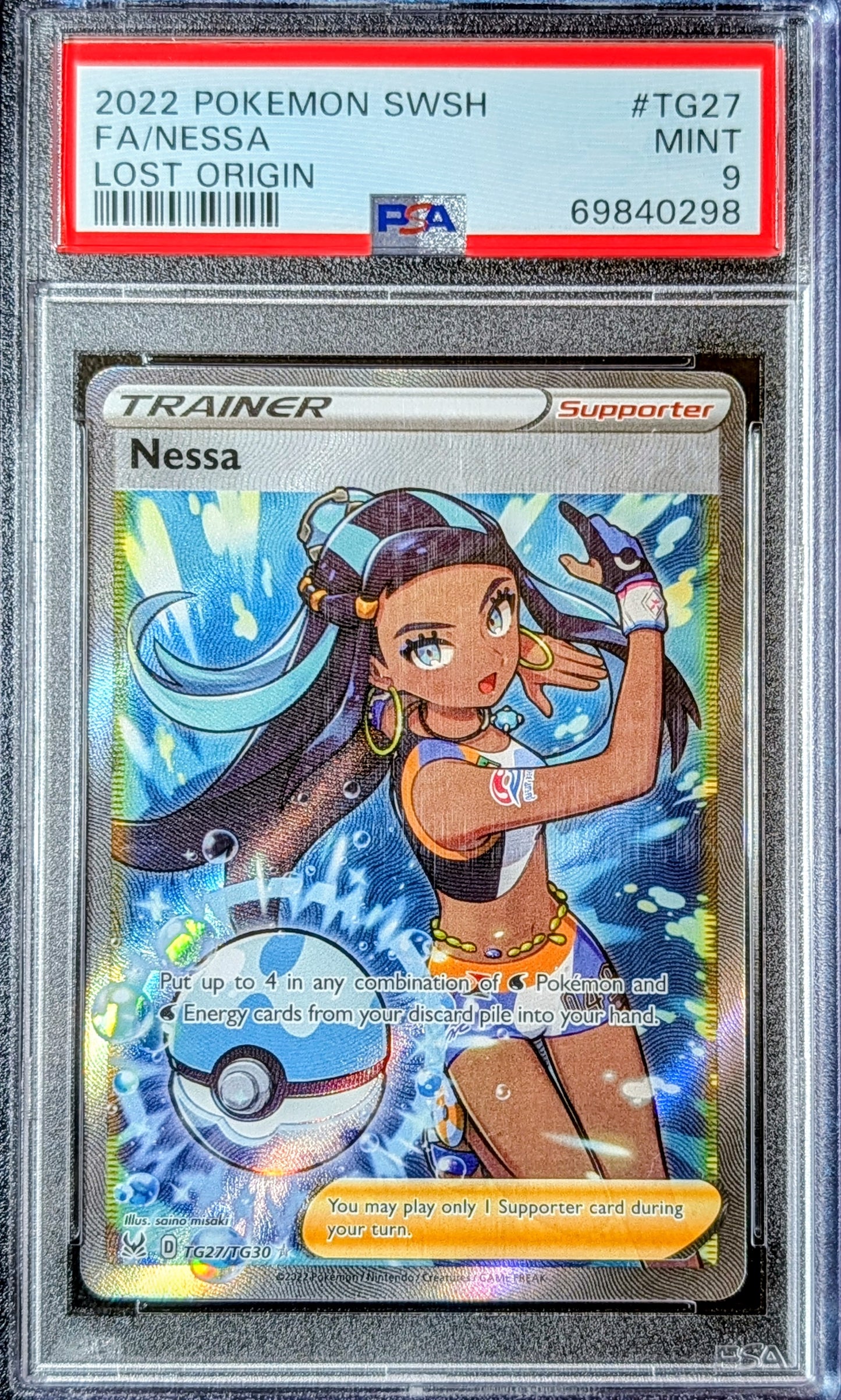 PSA 9 Nessa TG27/TG30