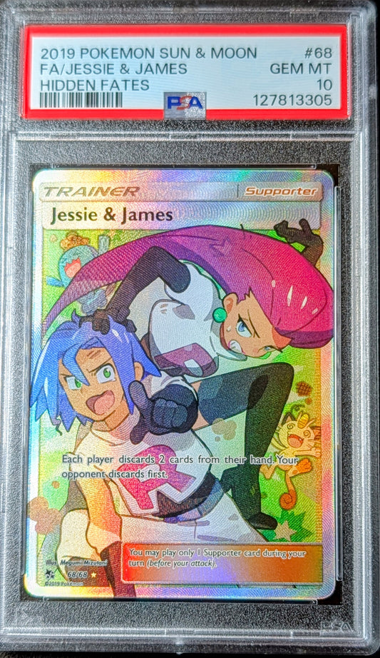 PSA 10 Jessie & James 68/68